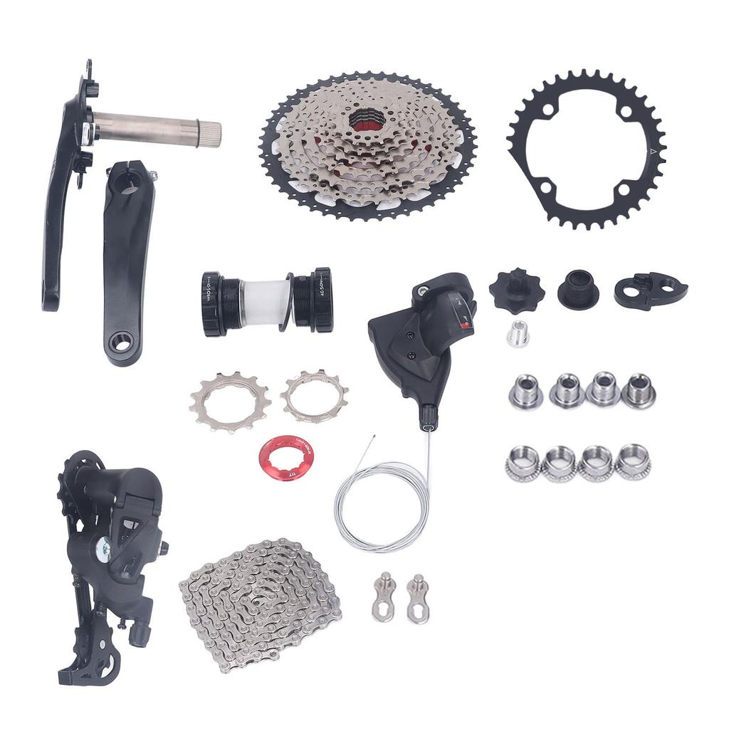 Велосипедный 9-скоростной групсет 50T маховик велосипедный комплект переключения переключатель шатуны набор аксессуаров для модификации 36T звезда