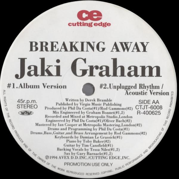 12inch Record JAKI GRAHAM - Ain't Nobody / Breaking Away CTJT6008 Cutting Edge 1994 Japan Dance & Electronica Used