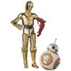 MAFEX SET Фигурка The Force Painted Action Figure C-3PO & BB-8 "Star Wars Awakens" Немасштабируемая ABS&ATBC-PVC