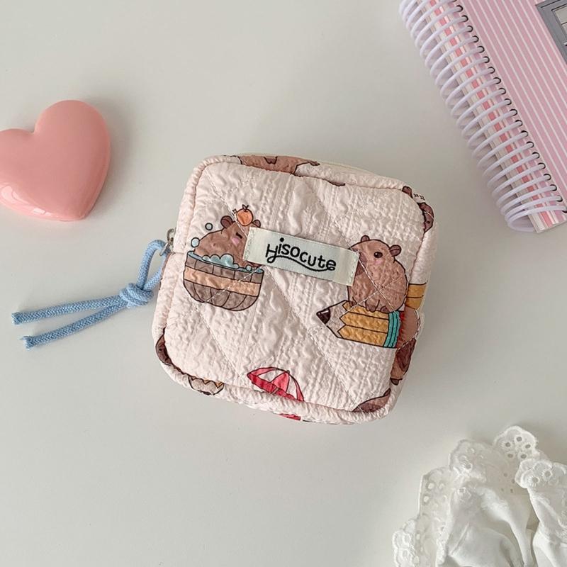 Портативные косметички для женской гигиены Удобные косметички для гигиенических прокладок для незаметного хранения женских гигиенических средств