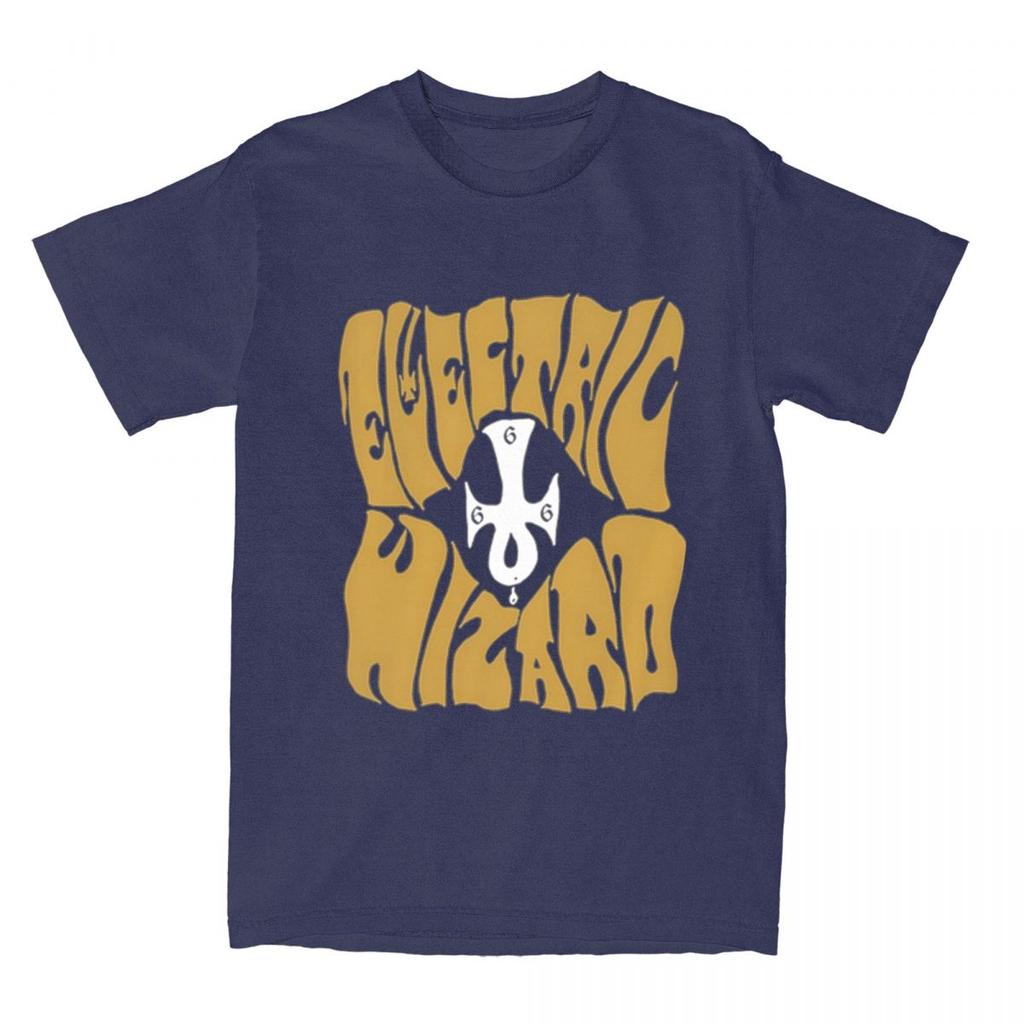 Золотой Электрический Волшебник для Мужчин Женщин Футболка Мерч Потрясающие Футболки Футболка Чистый Хлопок Взрослая Одежда