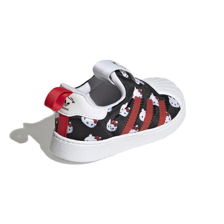 Hello Kitty X Adidas Superstar 360 I Allover Print Baby Sneakers Black Cloud-White Core-Black GY9214