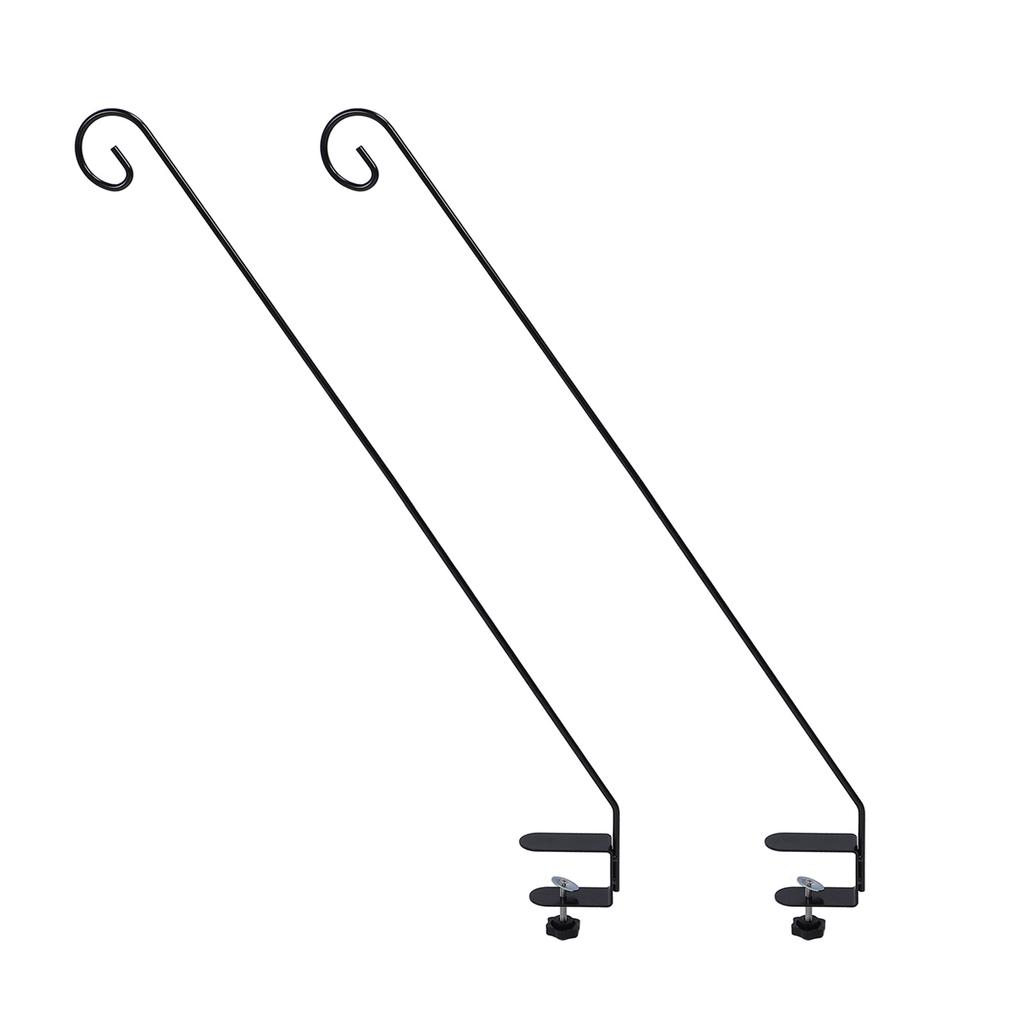 2 шт. удлиненный крючок для ограждения настила крючок для поручня прочный крючок для кормушки для птиц регулируемый для плана кормушки для птиц