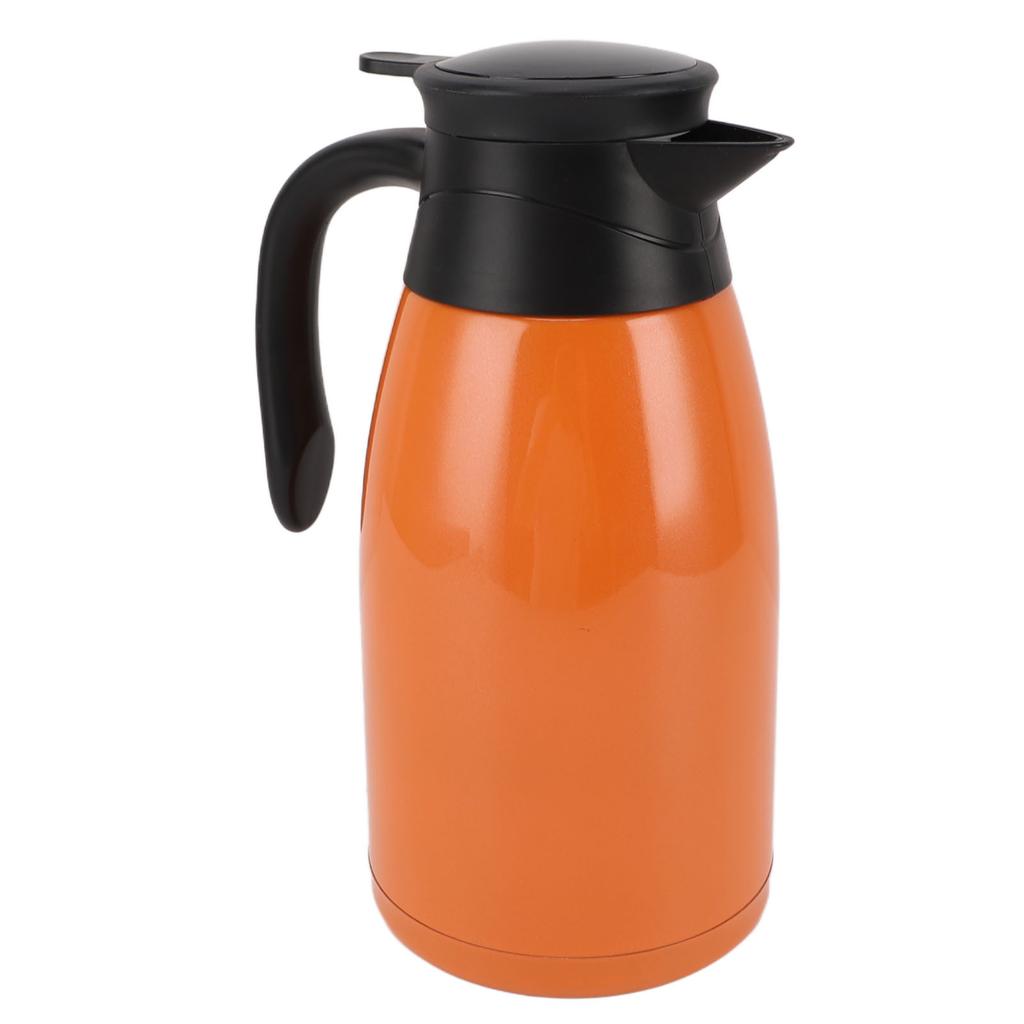 1400 мл автомобильный электрический чайник из нержавеющей стали 24 В 180 Вт герметичный оранжевый автомобильный чайник для чая