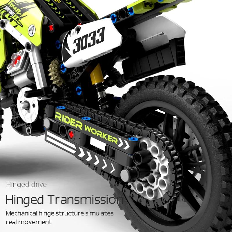 Motorcycle Toy Building Blocks Kit,Stem Bricks Sets,Toys for Boys & Adults,Build A Model Motorcycle 476PCS