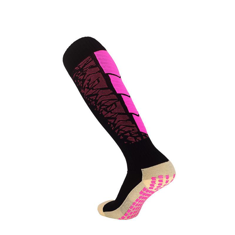 Long Tube Professional Football Socks Men'S Thickened Towel Bottom Point Rubber Socks Sweat-Absorbing And Breathable High Tube Training Non-Slip Socks