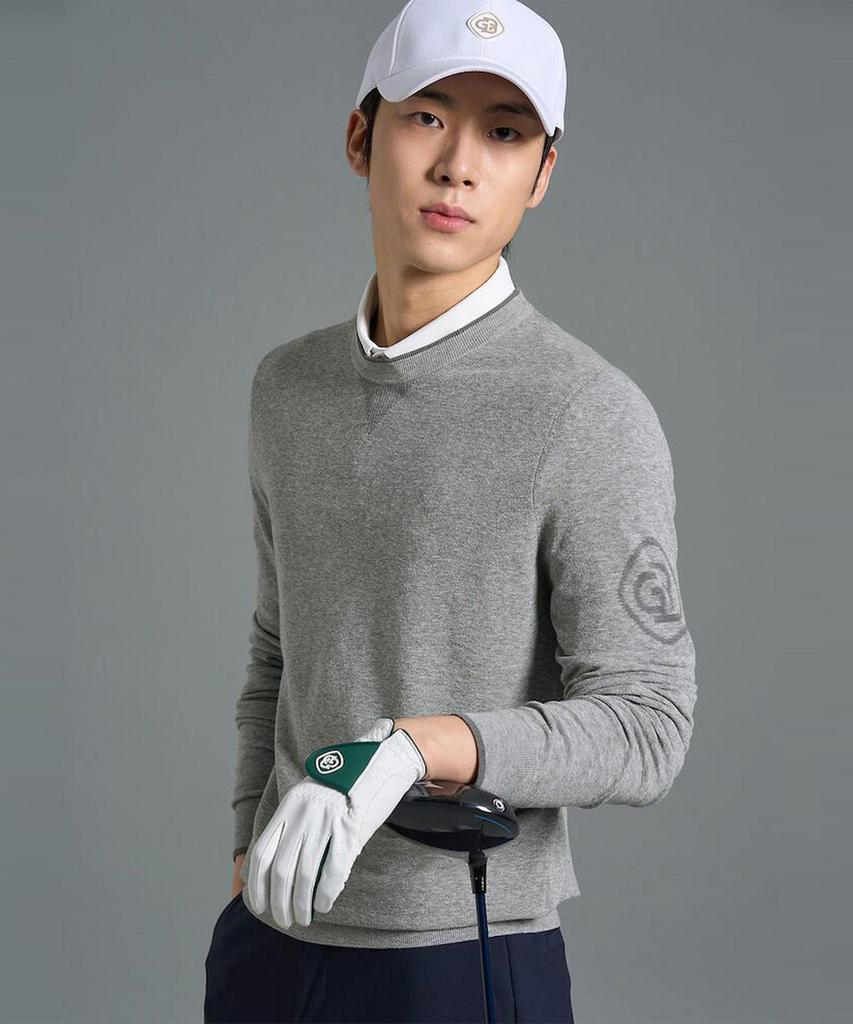 BEANPOLE GOLF Men'S Round Pullover Gray
