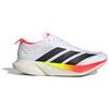 Adidas Adizero Drive Rc Модные Удобные Полиэстеровые Амортизирующие Поддерживающие Низкие Кроссовки для Бега Мужские Кроссовки Бело-Красные JR9380