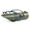Multifunctional Whistle 7 In 1 Survival Bushcraft Trekking Compass Mirror