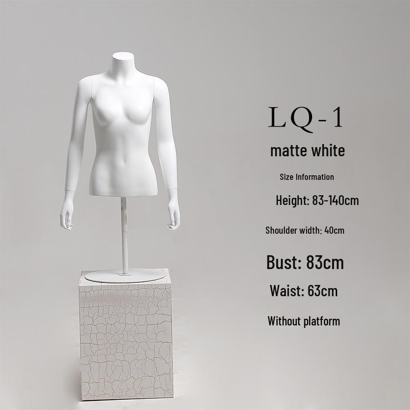 Унисекс манекен половины тела без головы для демонстрации нижнего белья