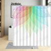 Креативные занавески для душа с листьями Красный Синий Желтый Абстрактный Лист Дерева Современный Минималистичный Принт Ткань Декор для Ванной Комнаты Набор Занавесок для Ванной