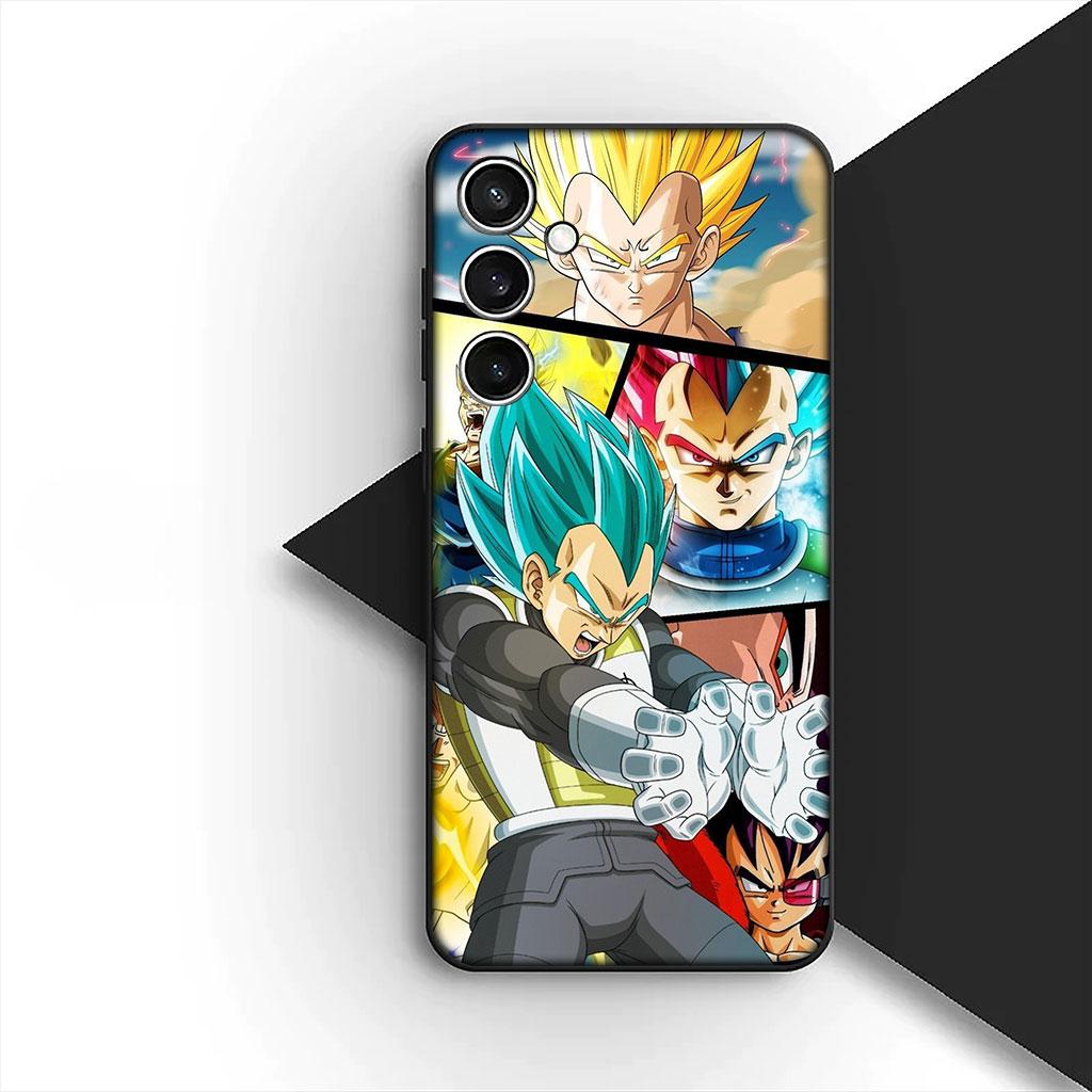 Phone Cover for Motorola Moto G86 G57 E14 E15 G14 G34 G35 G84 G24 A54 G15 Power E22 Soft Case Vegeta Dragons Balls Goku Vegito