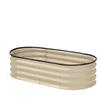 1PCS Metal Planting Box Vegetable Growing Tank Combined Plant Vegetable Growing Box Oval-shaped Galvanized Steel Sheet in Variou