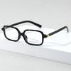 Black Square Anti-Blue Light Glasses Women Small Optical Frame Eye Protection Eyeglasses Reading Glasses Office Computer Goggles