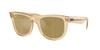 Солнцезащитные очки Wayfarer Reverse Opal Yellow Mirror 0RBR0502S Поляризационные [Ray-Ban], Коричневый, Золотой, 68215A50,