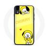 Case for Iphone XR BTS Bangtan BT21 Chimmy Jimin Yellow Background
