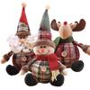 Snowman Doll Merry Chirstmas Decor for Home Table  Elk Doll Christmas Ornaments Santa Claus Navidad Gift Happy New Year