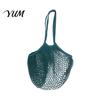 Eco Conscious Market Shopping Bags Cotton Mesh Grocery Bag, Reusable Friendly Foldable String Breathable Kitchen Organizer Pouches Lightweight