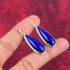 Lapis Lazuli Earrings Handmade Jewelry, 925 Solid Sterling Silver Earrings Designer Gemstone Jewelry Earrings, Gift For Mom