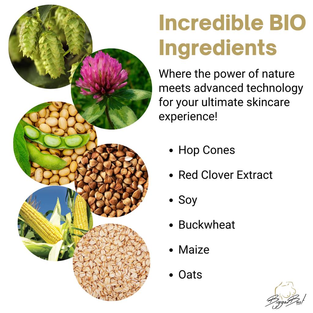 Капсулы BiggerBust – добавки для увеличения и укрепления груди (90 капсул) | Натуральные ингредиенты | Увеличение размера и упругости груди