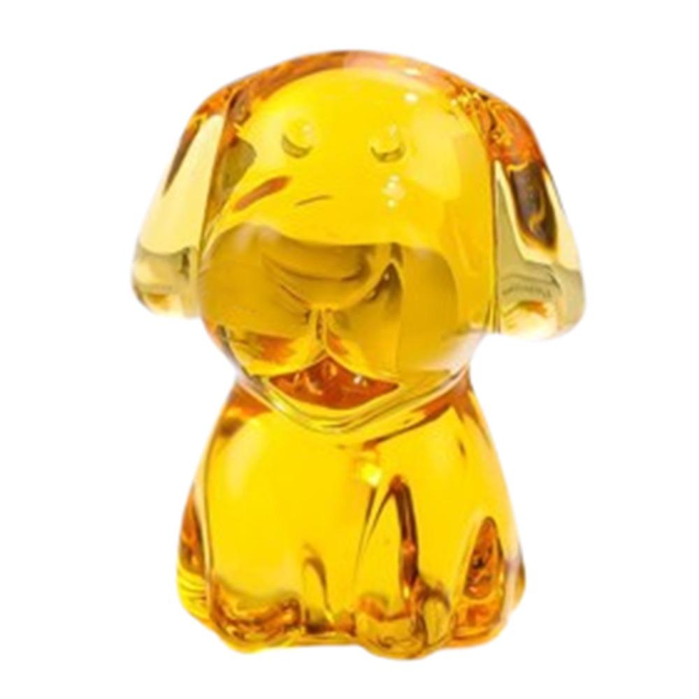 Хрустальные мультяшные фигурки животных Элегантная миниатюрная фигурка Настольное украшение