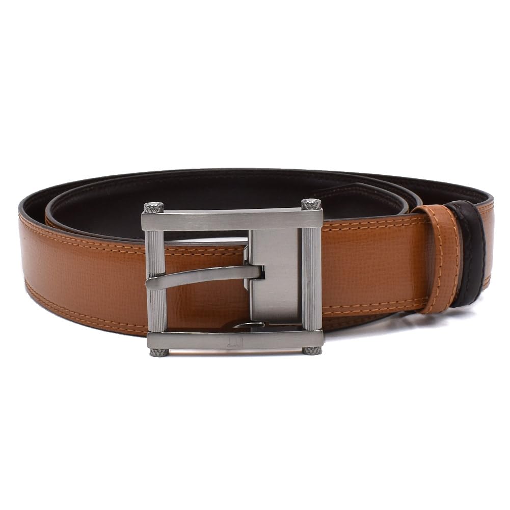 [Dunhill] [Dunhill] Ремень Кожаный HPR160T42 Мужской Верблюжий Темно-коричневый Business Casual [Товар]