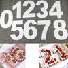 0-9numbers 8 Inch Letters Number Shape Number Style Digital Shape Cake Mold Decor Birthday Cake Mold