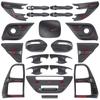 For Toyota Hilux Revo Accessories 2015 2016 2017 Body Kits Decoration Protection Matte Black Cover Tuning Car JDM Auto