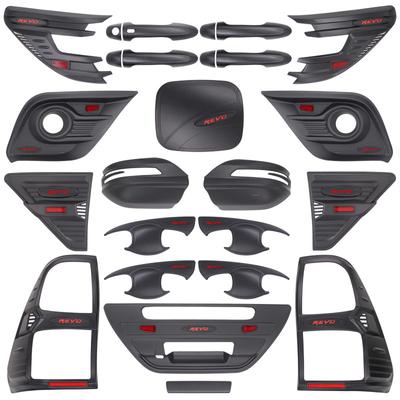 Аксессуары для Toyota Hilux Revo 2015 2016 2017, обвесы, декоративная защита, матовый черный чехол, тюнинг автомобиля JDM Auto