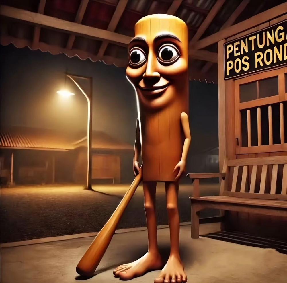 3D-печатный брелок-кукла Tung Tung Tung Sahur, фигурка Sahur, игрушка для декора дома, офисного стола, модель Tralalero Tralala, игрушечные подарки