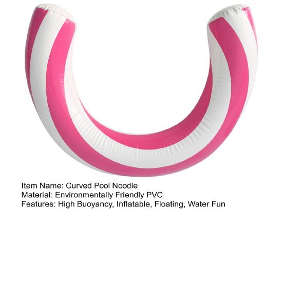 Изогнутые пенопластовые палки для бассейна, надувные палки для плавания, летняя водная игра, плавучие средства для бассейна для развлечений на открытом воздухе, на пляже, на воде