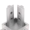 4Pack 3-Way End Corner Bracket Connector For T Slot 2020 3030 4040 Aluminum Extrusion Profile 3-Dimensional Bracket Parts