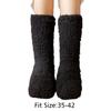 1 Pair Winter Women's Warm Thickened Woven Thermal Socks Floor Socks Home Plus Socks