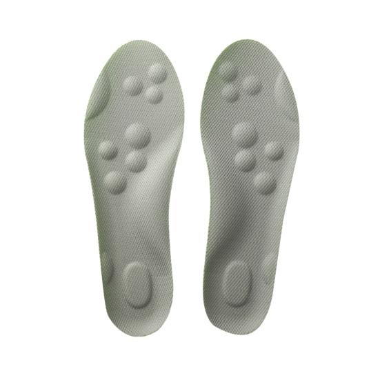 1 пара 4D Cloud Insoles Мягкие дышащие амортизирующие вставки из пены с эффектом памяти для спортивной обуви Мужские и женские стельки с поддержкой свода стопы Ортопедические массажные подушечки для ног