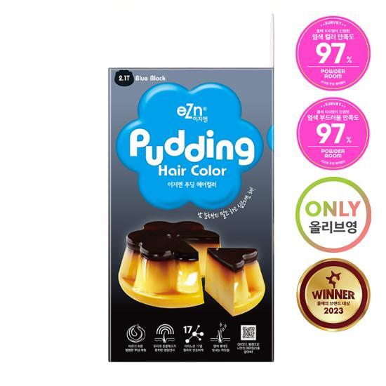 Easy N Pudding Hair Color 2.1T Blue Black,Корейские средства для волос