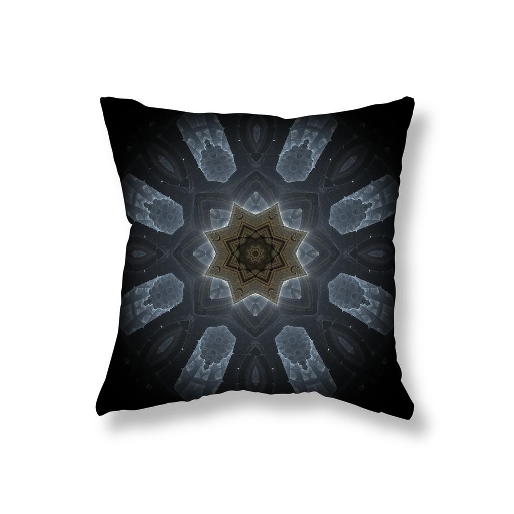 Психоделическая мандала с геометрическим принтом, наволочка, чехол для подушки, декор для дивана, прикроватная тумбочка для комнаты, офисный игровой стул, чехол для подушки, домашний декор