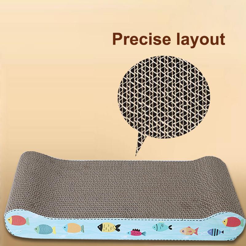 Creative Pet Cat Scratcher Board Corrugated Paper Pad Climbing Frame Scraper Mat Cat Cardboard Indoor Cat Toys Pet Supplies