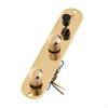 Finest Golden Electric Guitar Control Plate Luthier Tool String Instrument Part