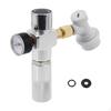 Мини-регулятор газа для кофейного пива, 0–30 PSI, компактный, прочный, с шаровым замком-отсоединителем, для