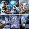 Diamond Painting New Owl 5D Diamond Embroidery Cross Stitch Animal Rhinestones Mosaic Sale Decortion