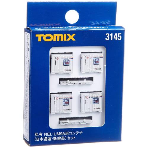 TOMYTEC TOMIX N Gauge NEL UM9A Container, Nippon Express New Paint Set 3145, Model Train Supplies