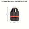 Drill Chuck 0.8-10 2-13mm 3/8-24 1/2-20 UNF Converter Self-Locking Keyless Quick Change Hex Shank SDS-Plus Square Socket Driver