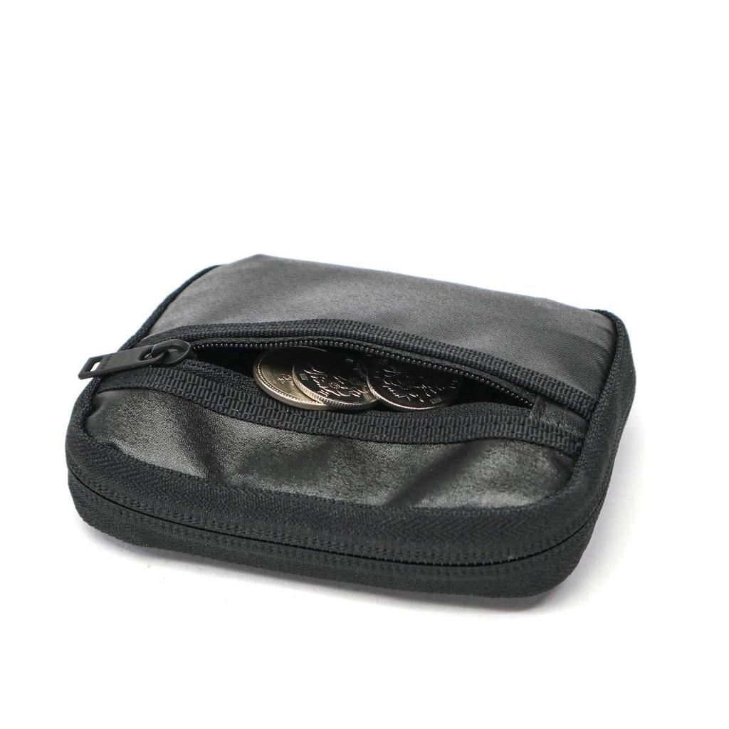 Кошелек PORTER из нейлона с круглой молнией, устойчивый к пятнам, водонепроницаемый, черный (Портье) [ТАКТИЧЕСКИЙ] 654-07081