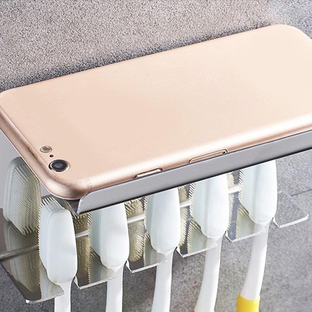 Держатель рулонной бумаги для ванной из нержавеющей стали Стойка для хранения бумажных полотенец Держатель для телефона