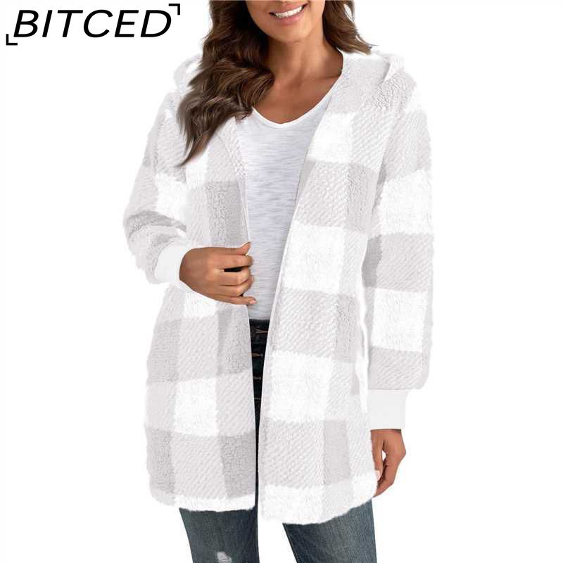 BITCED Women's Fashion Casual Autumn Winter Long Sleeve Cardigans