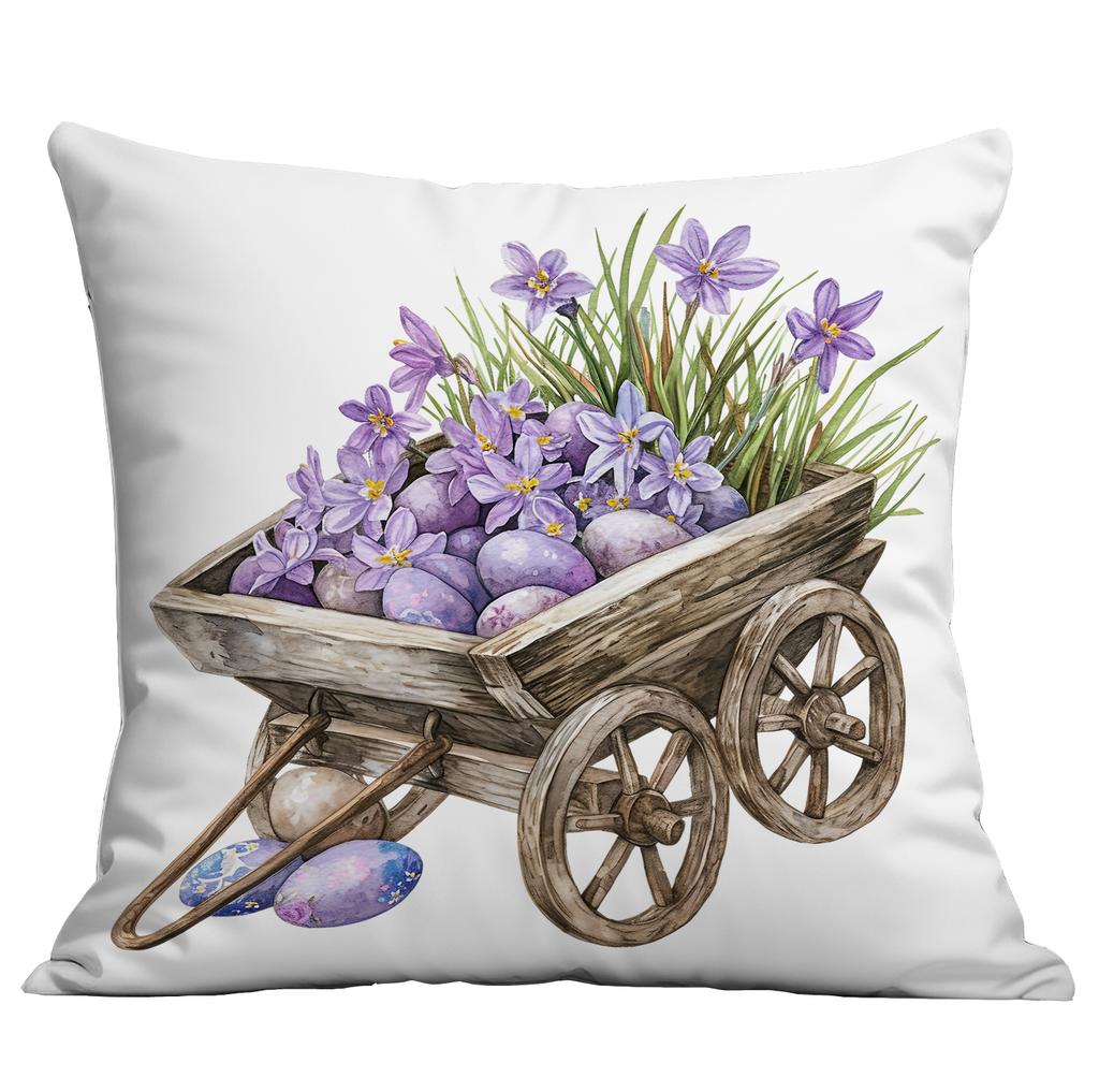 New Easter Lavender Pillow Case Home Living Room Sofa Cushion Pillow Case