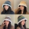 Зимняя теплая шапка-ушанка, морозостойкая шапка-рыбак, милая кепка-ведро, осень/зима