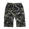 Casual Men's Fashion Drawstring Pocket Sports Pants Cotton Five-point Shorts Overalls Shorts