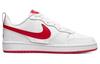 Кроссовки Court Borough Low 2 'White University Red' Gs BQ5448-103