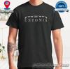 Новый логотип Estonia Pianos американская смешная футболка РАЗМЕР S-5XL Унисекс Футболка